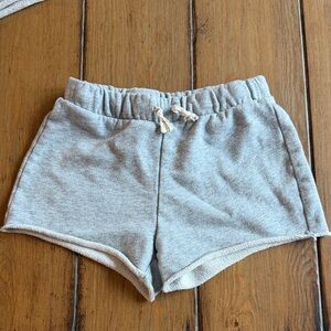 Crewcuts Girls Heather Gray Knit Shorts Comfy Shorts